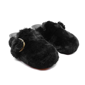 Aspen fur clog-Solei Sea