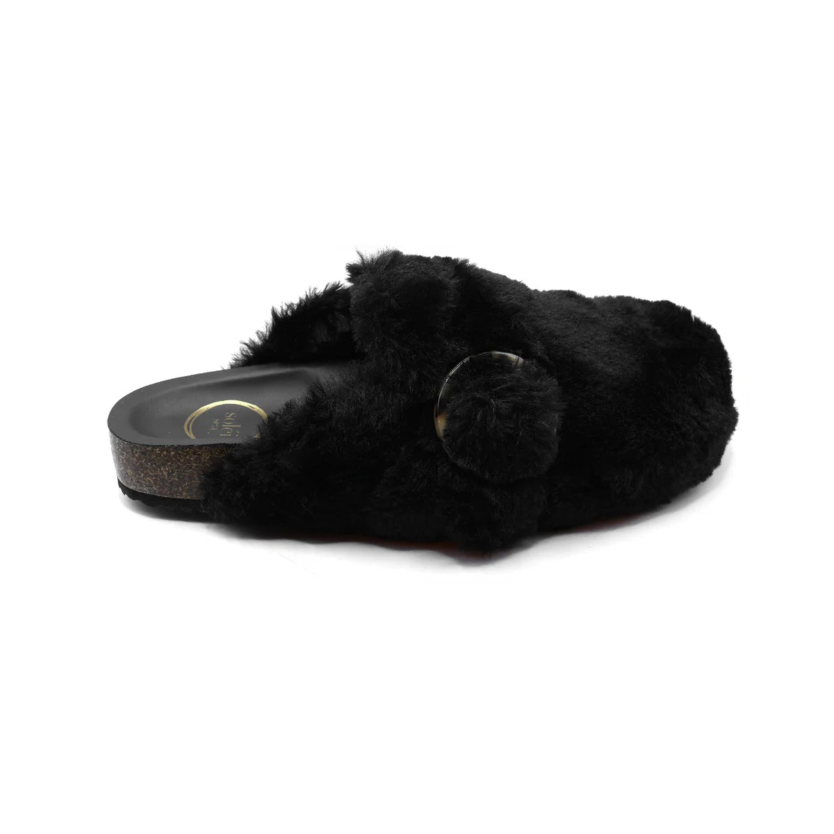 Aspen fur clog-Solei Sea