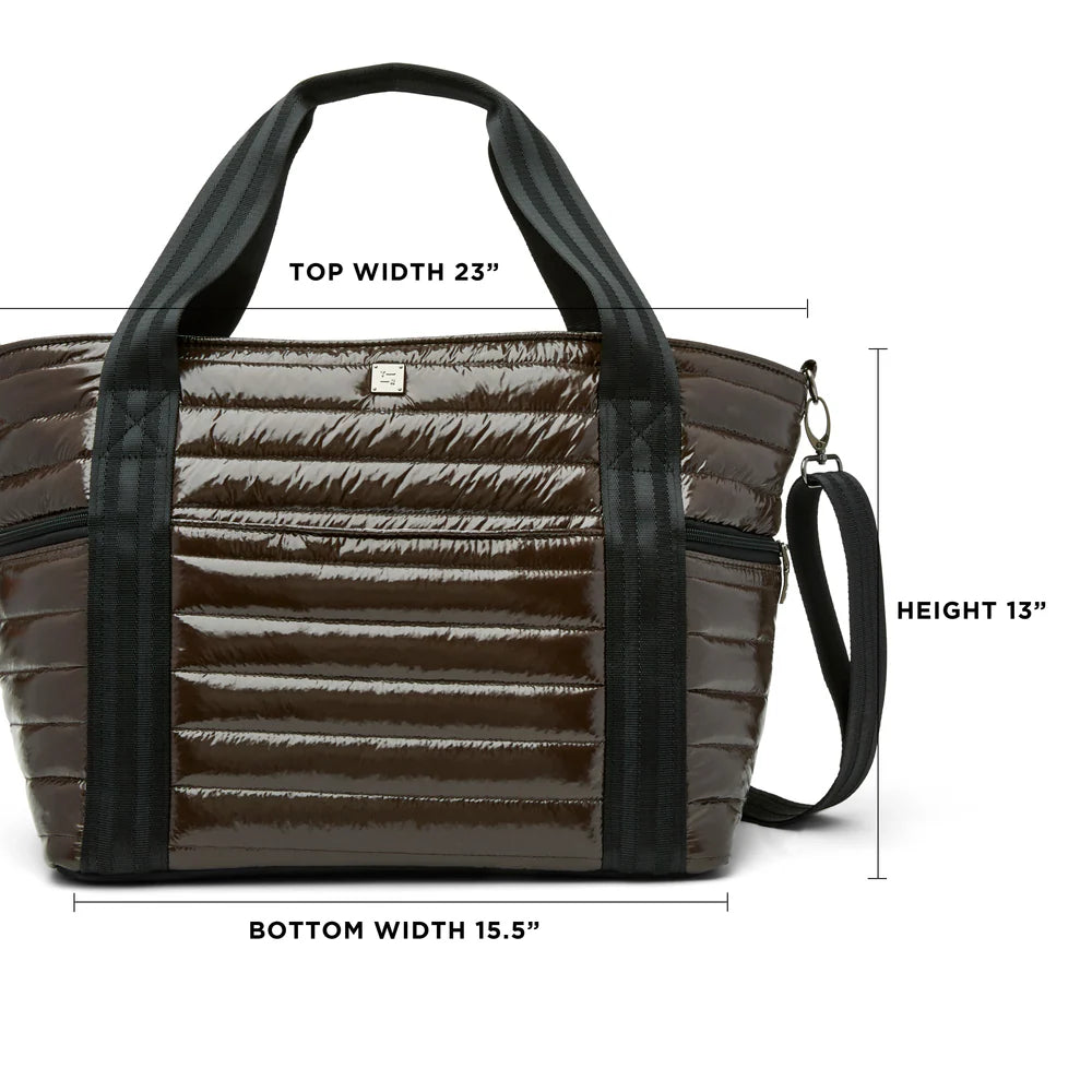 Jetset Wingman in Glossy Chocolate - Think Royln