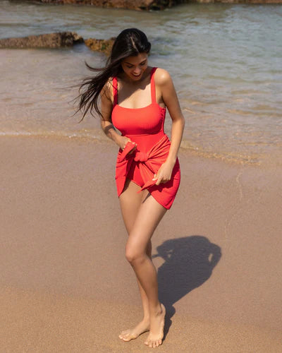 Liv Sarong guava red-Change of Scenery