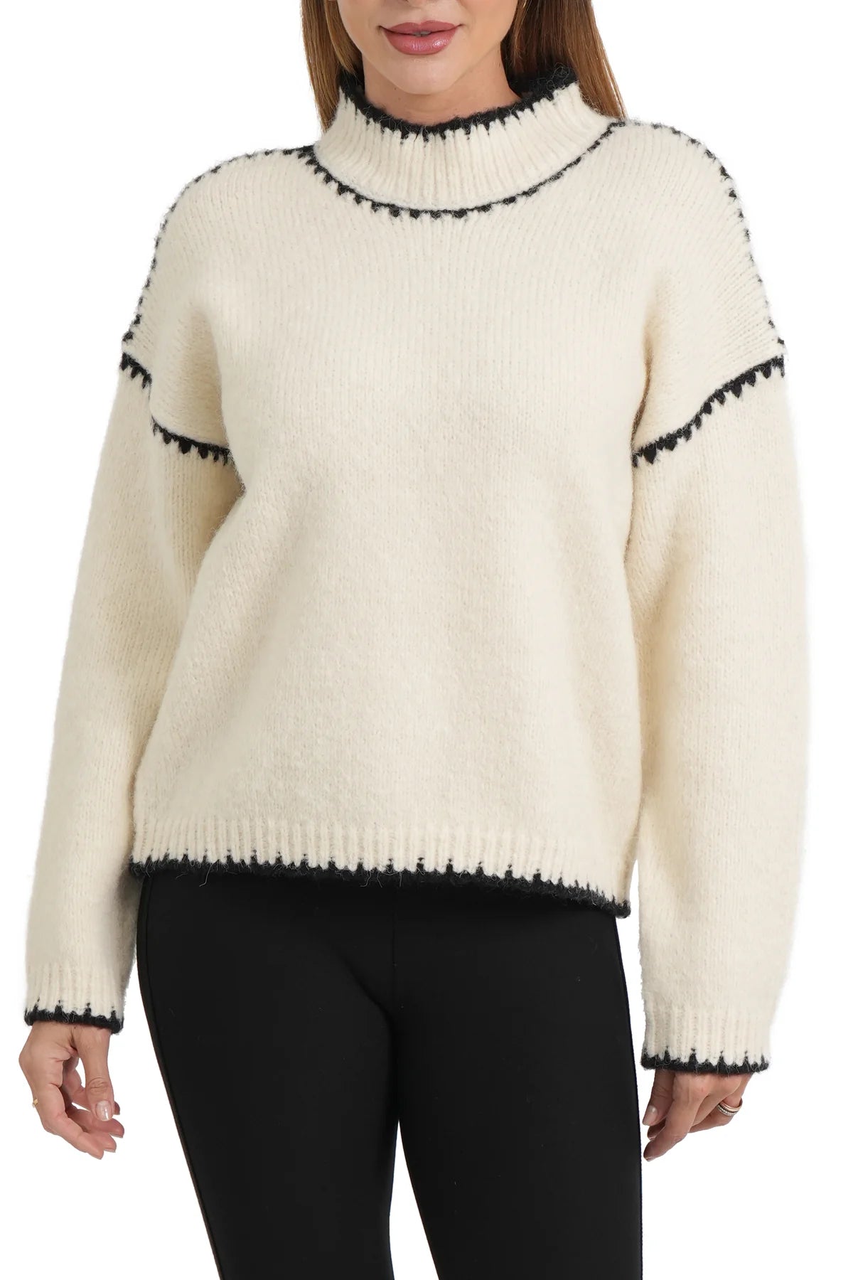 Liv Sweater in Ivory - Love Token