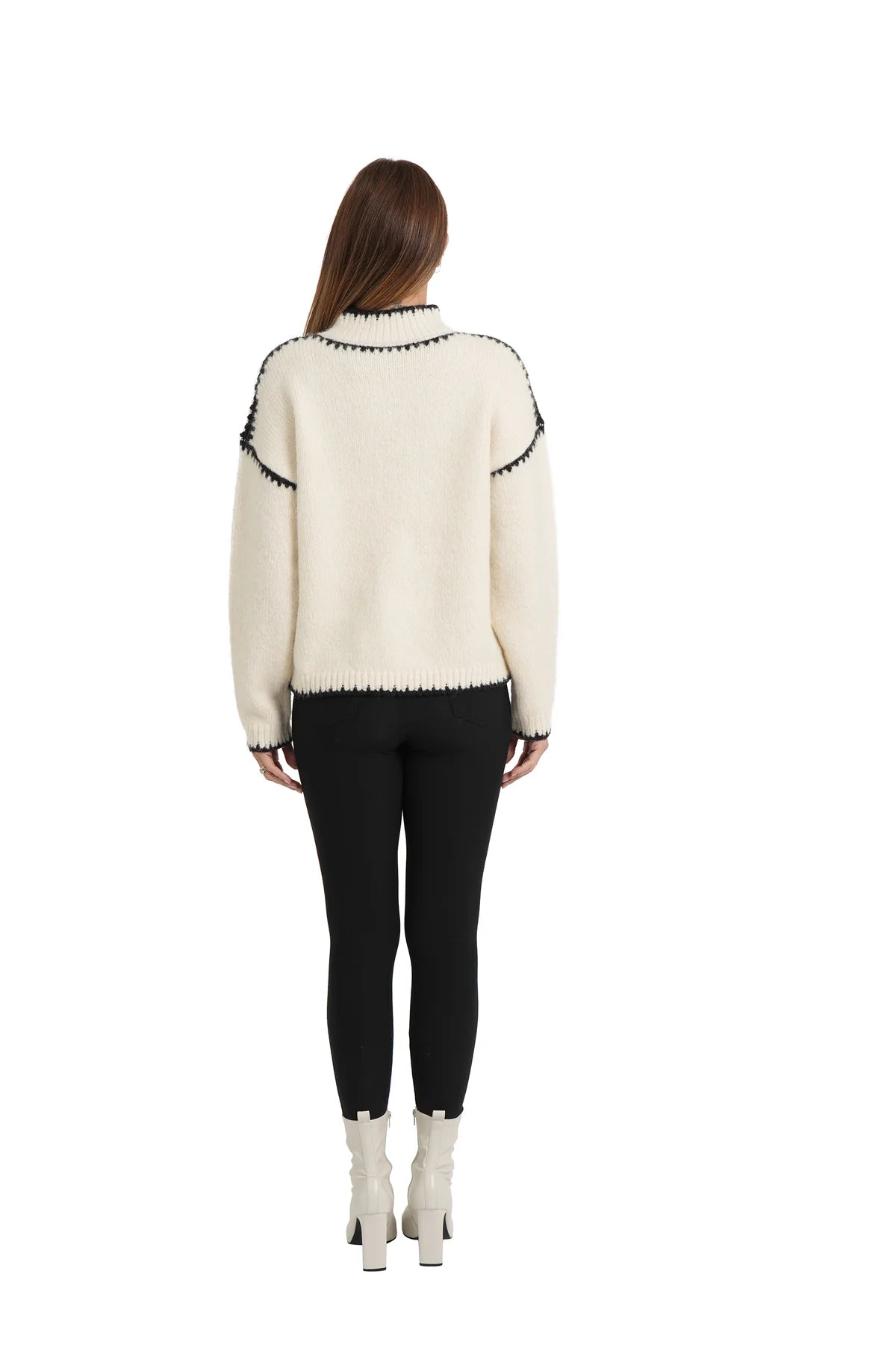 Liv Sweater in Ivory - Love Token