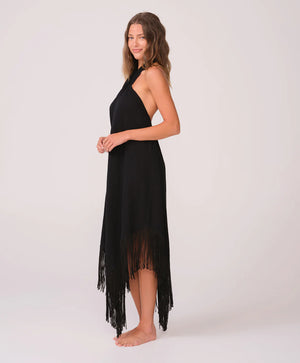 Kate Fringe Dress in Midnight - PQ Swim