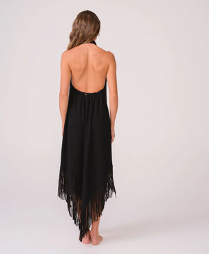 Kate Fringe Dress in Midnight - PQ Swim