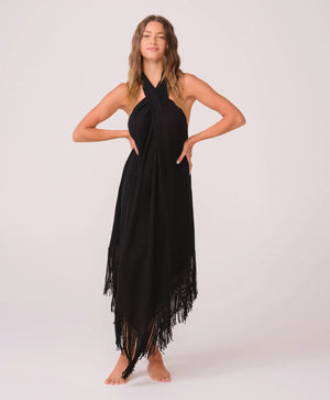 Kate Fringe Dress in Midnight - PQ Swim