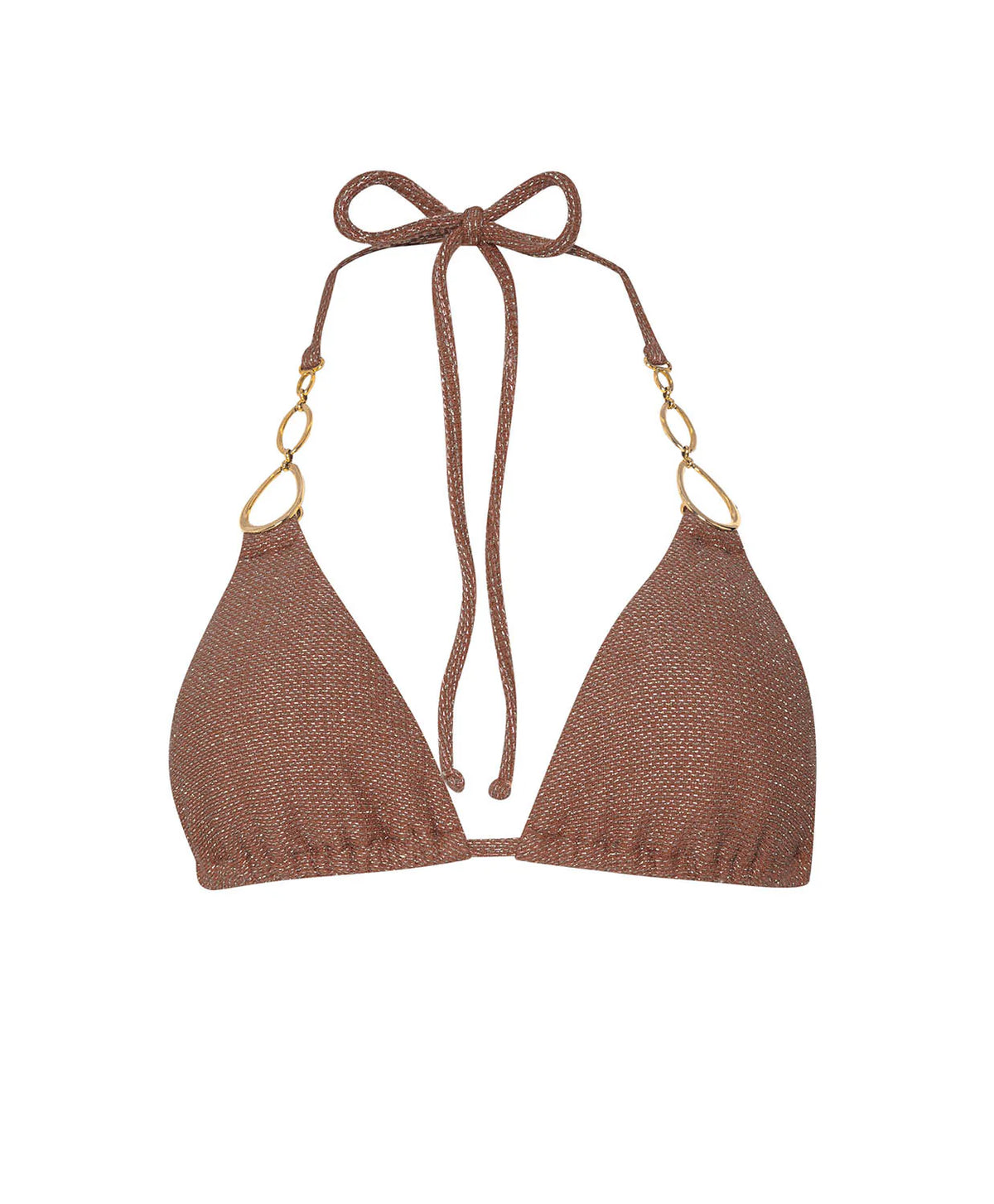 Mara Triangle Top in Mocha - PQ Swim