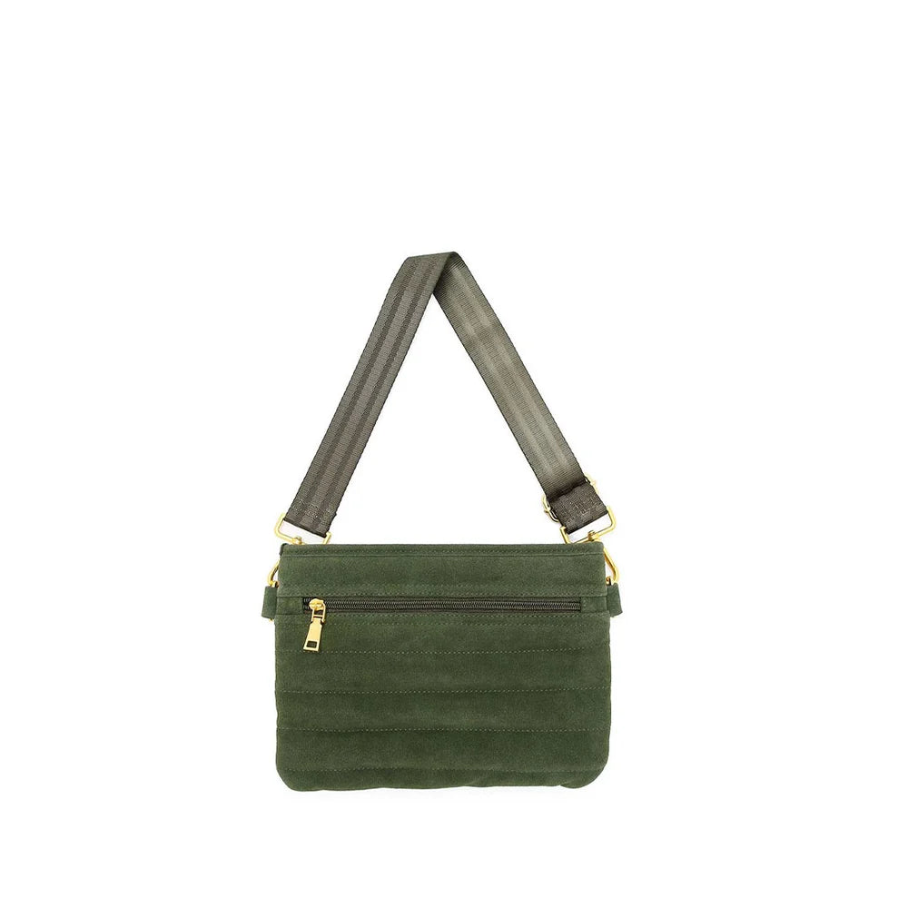 Bum bag 2.0 olive suede-Think Royln