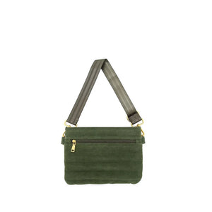Bum bag 2.0 olive suede-Think Royln