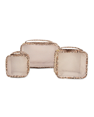 Leopard Packing Cubes Set of 3 - PQ Swim