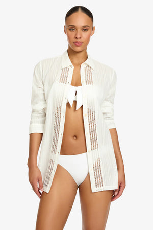 Marina L/S shirt white-Robinn Piccone 262032