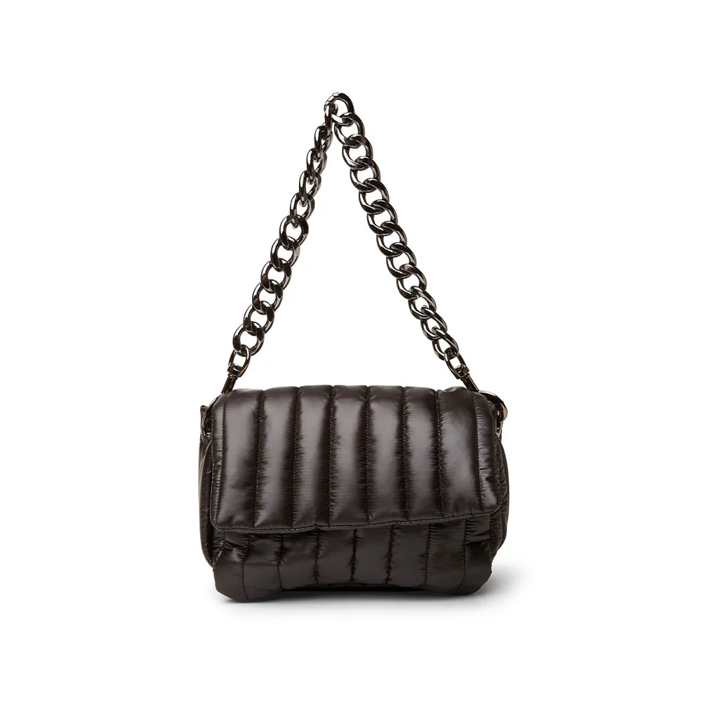 Bar Bag in Shiny Black - Think Royln