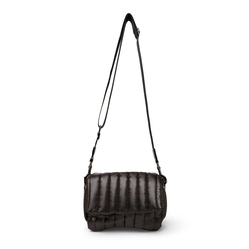 Bar Bag in Shiny Black - Think Royln