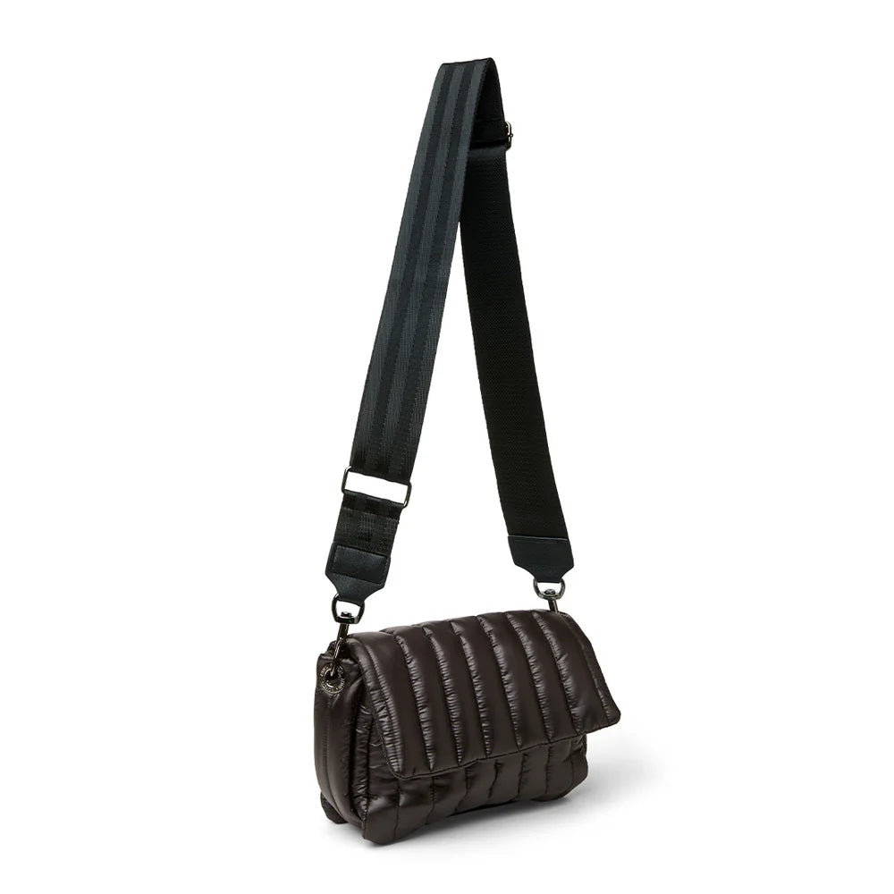 Bar Bag in Shiny Black - Think Royln