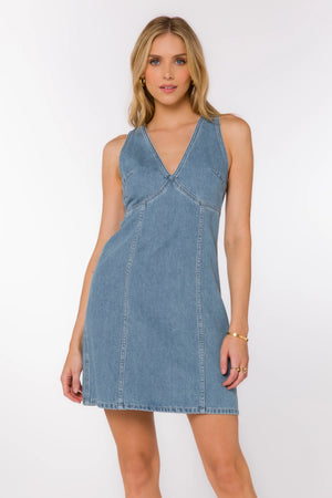 Scorpio Denim Dress - Velvet Heart