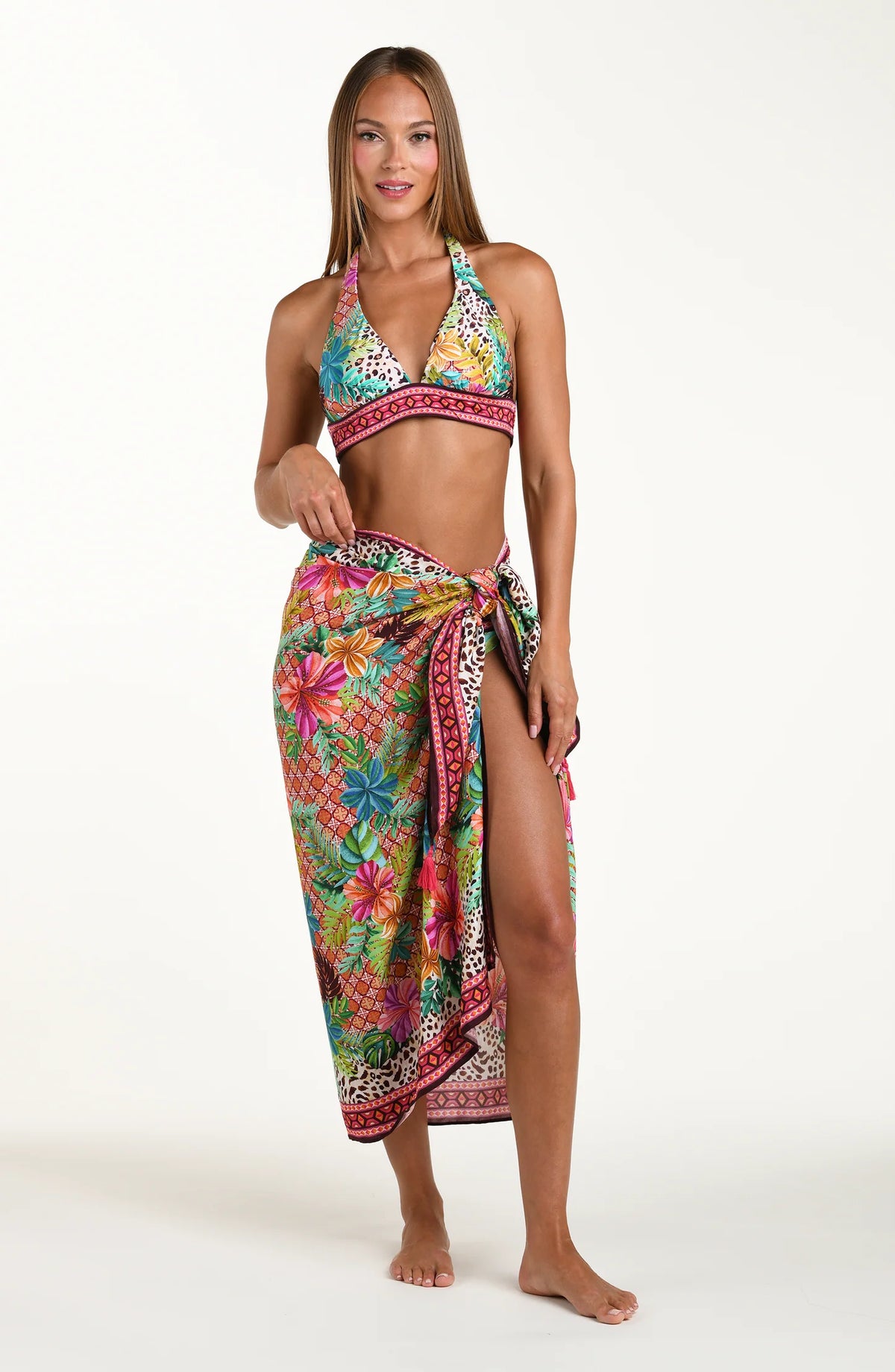 Paradise Heat Pareo Wrap - Sunshine 79