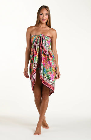 Paradise Heat Pareo Wrap - Sunshine 79