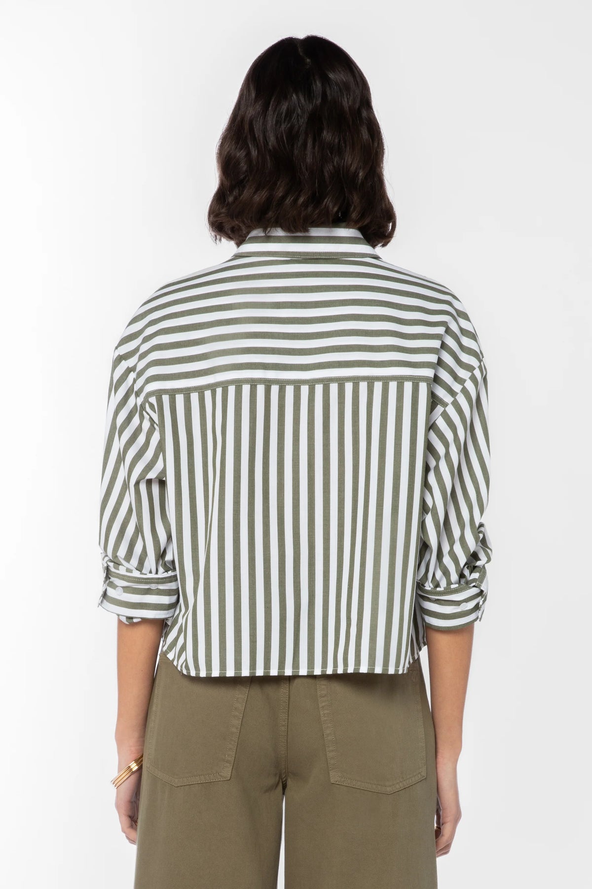 Stormi stripe blouse-Velvet Heart CHG-24787