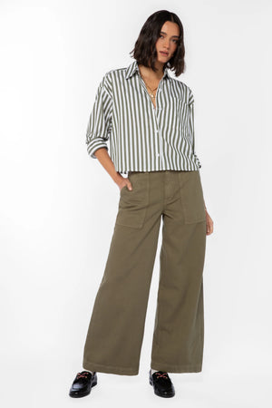 Stormi stripe blouse-Velvet Heart CHG-24787
