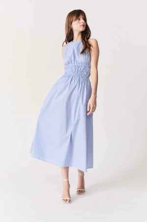 Capelas Dress in Blue - Deluc