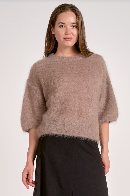 S/s crewneck sweater-Elan SW11561