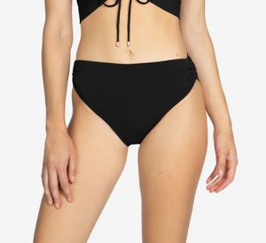 Aubrey high waist bttm black-Robin Piccone 241767