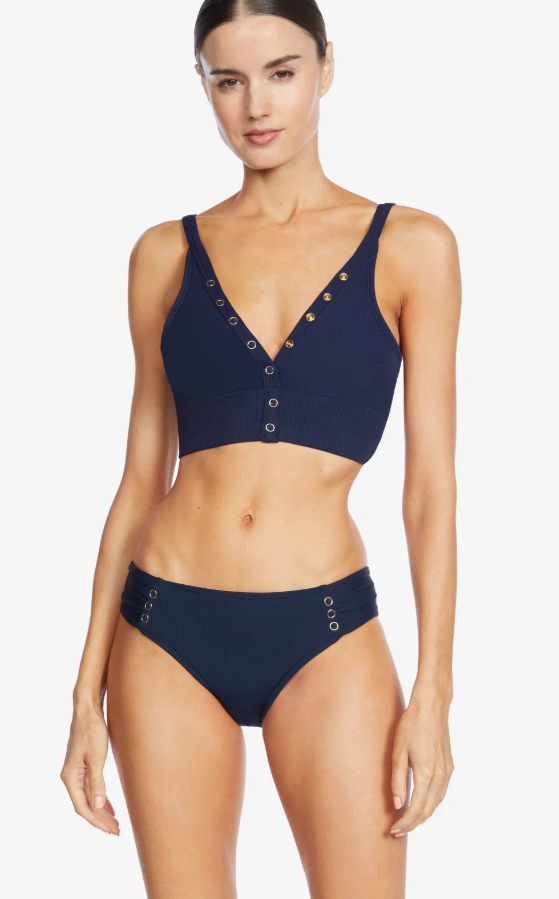 Amy halter top navy-Robin Piccone 230805