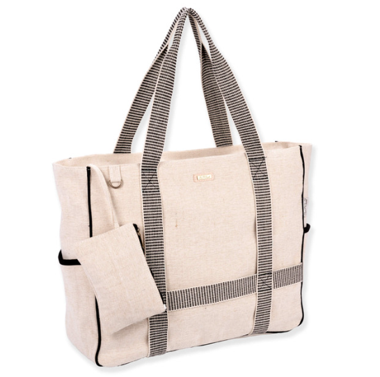 Shoulder tote w/ hat carrier-Sun n Sand SNS7240