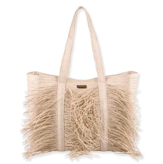 Twig detail shoulder tote natural-Sun n Sand CE6895