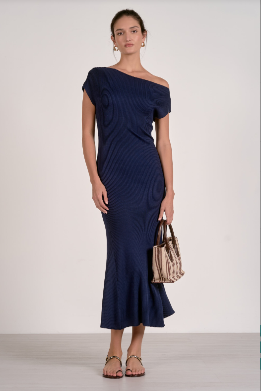off shoulder dress-Elan rkm50199