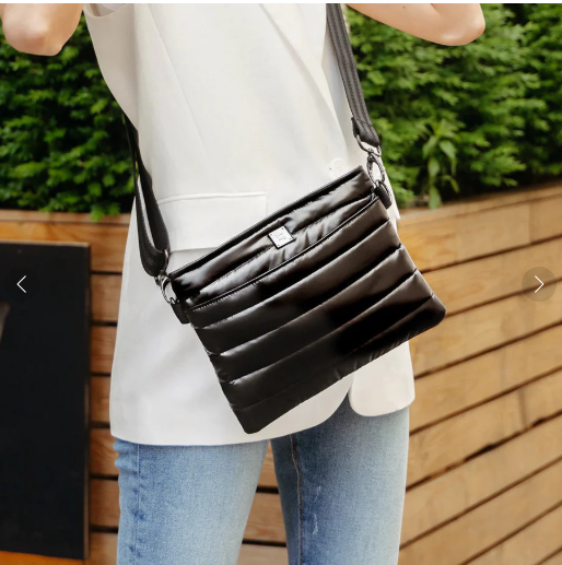 Bum Bag 2.0 pearl black-Think Royln HL8700BL