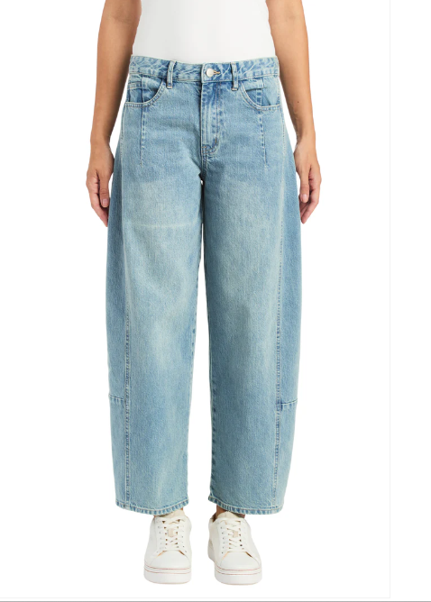 Cropped Barrel jean-Tract 97244-D3PW