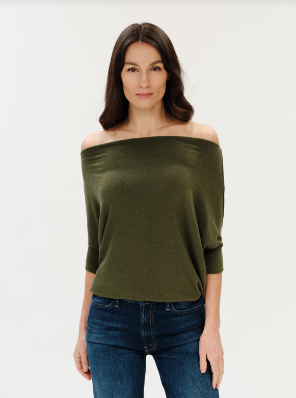 S/s Anywhere top cedar green-Six Fifty SF3037