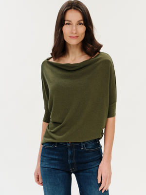 S/s Anywhere top cedar green-Six Fifty SF3037