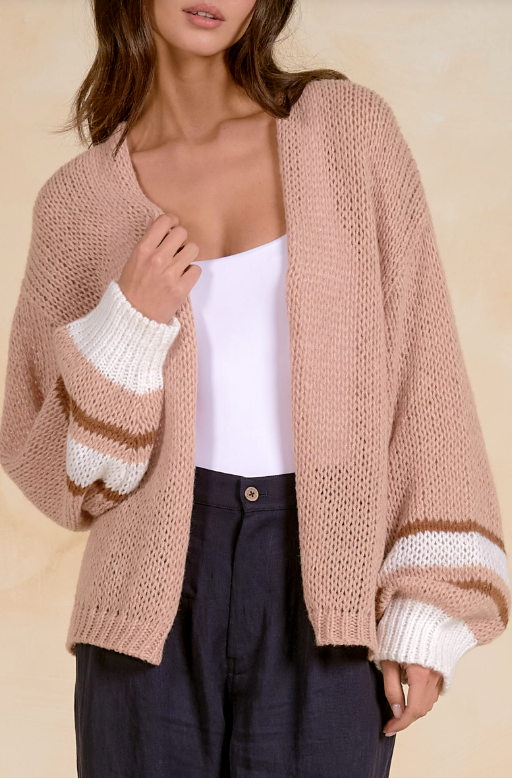 Dolman slv cardigan-elan sw11385