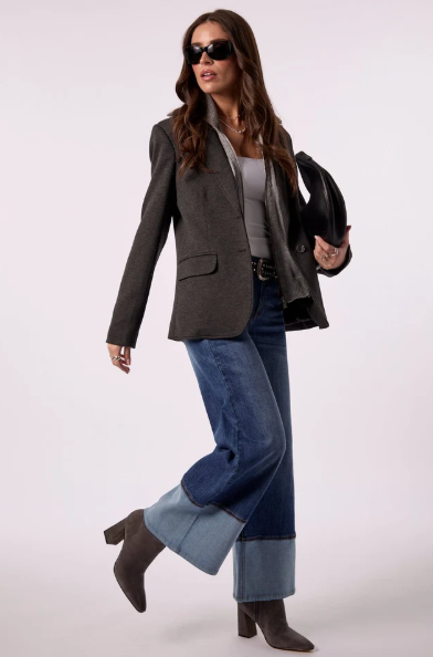 Colette Blazer- Blue Revival 4925BRF6
