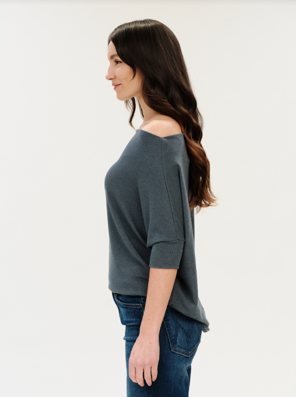 S/S Anywhere top slate-Six Fifty Sf3037