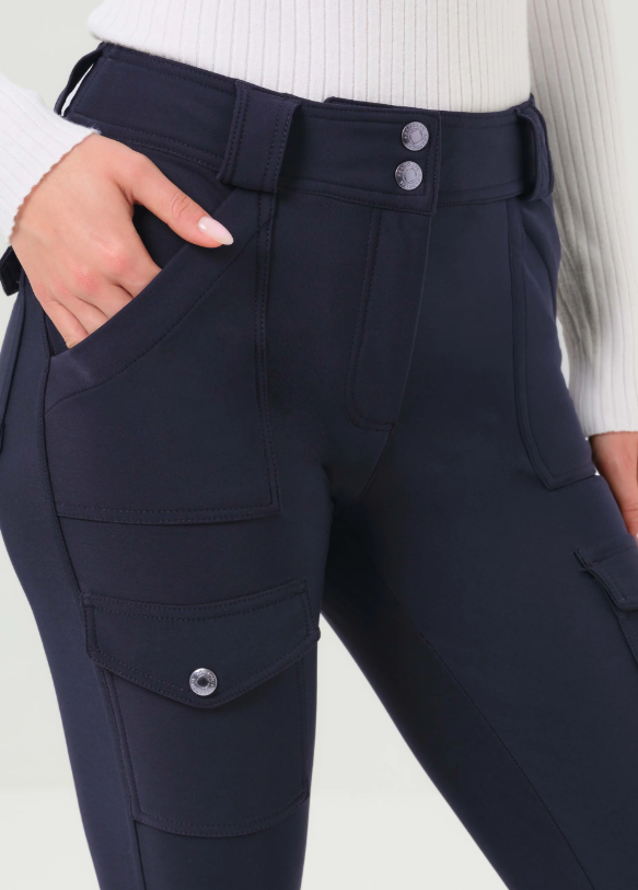 Kate Cozy fleece lined travel pant-Anatomie