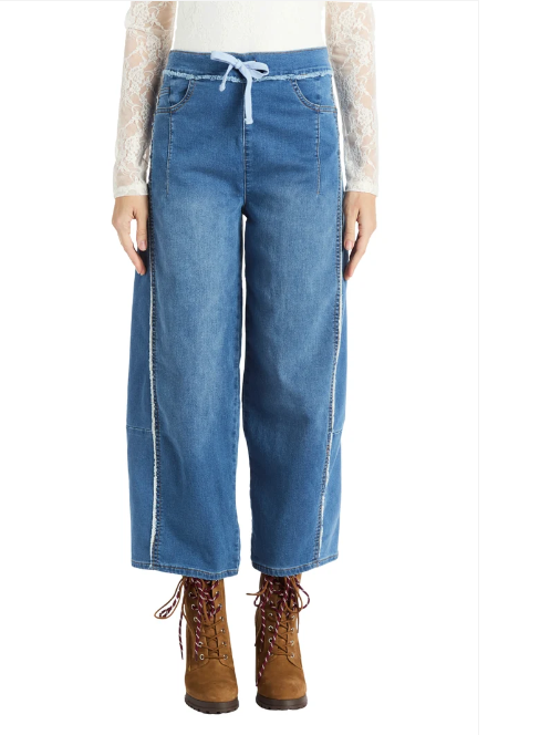 Pull on Barrel pant med wash-Tractr 93805-GBQA
