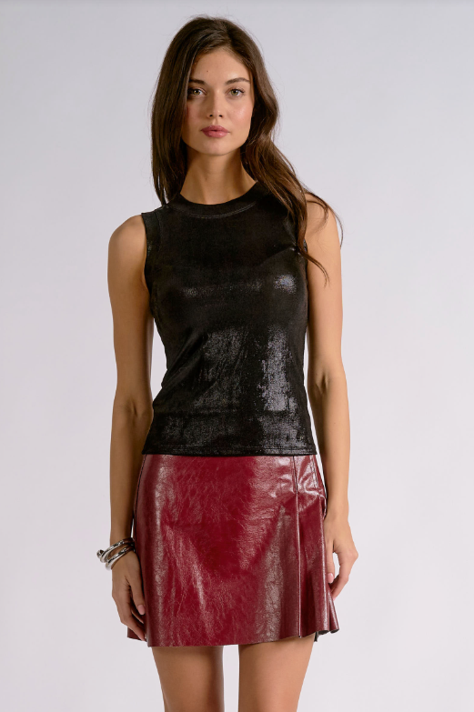 Glitter tank-Elan SJ11356