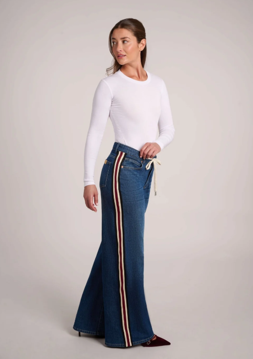 Carina stripe jean-Yoga Jean 2801