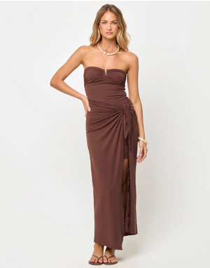 Noah Dress Espresso-Lspace APDR0073