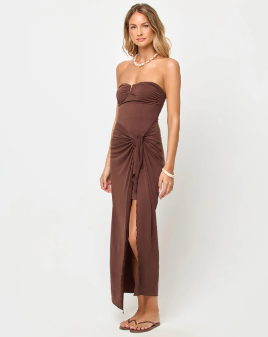 Noah Dress Espresso-Lspace APDR0073