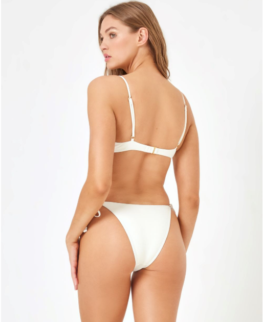 Sunrise Shell top cream -Lspace
