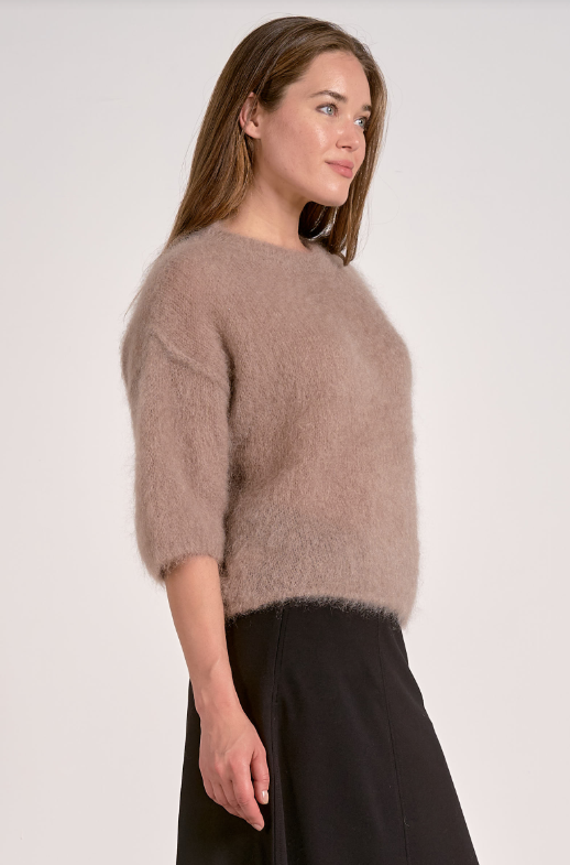 S/s crewneck sweater-Elan SW11561