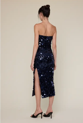 Sequin all over tube dress-Sky to Moon SM-D20794a