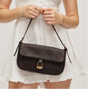 Gloria - Straw Crossbody-Urban Expressions