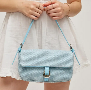 Gloria - Straw Crossbody-Urban Expressions