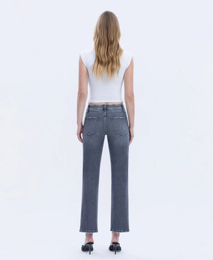 Mid-Rise Ankle Jean in Gray - Vervet
