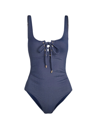 Taylor One Piece in Indigo Twill - Change of Scenery
