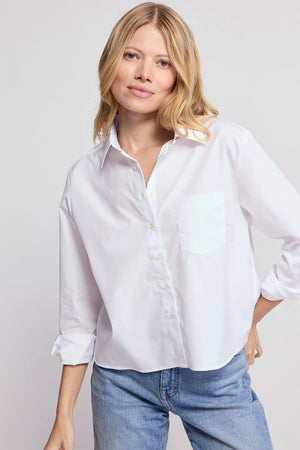 The LS Boxy crop-The Shirt